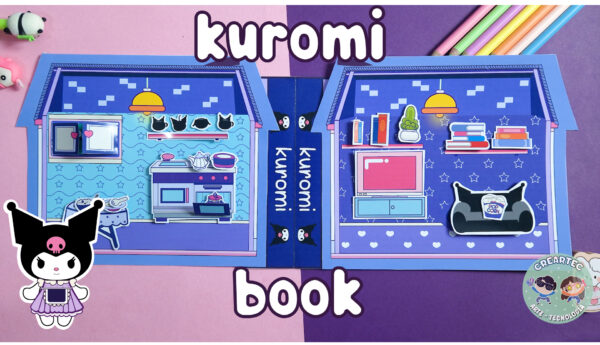 kuromi paper house